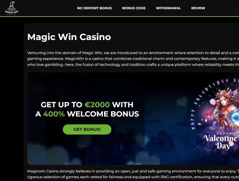 Magicwin Casino Delivers a Thrilling Spin‑Fast Experience